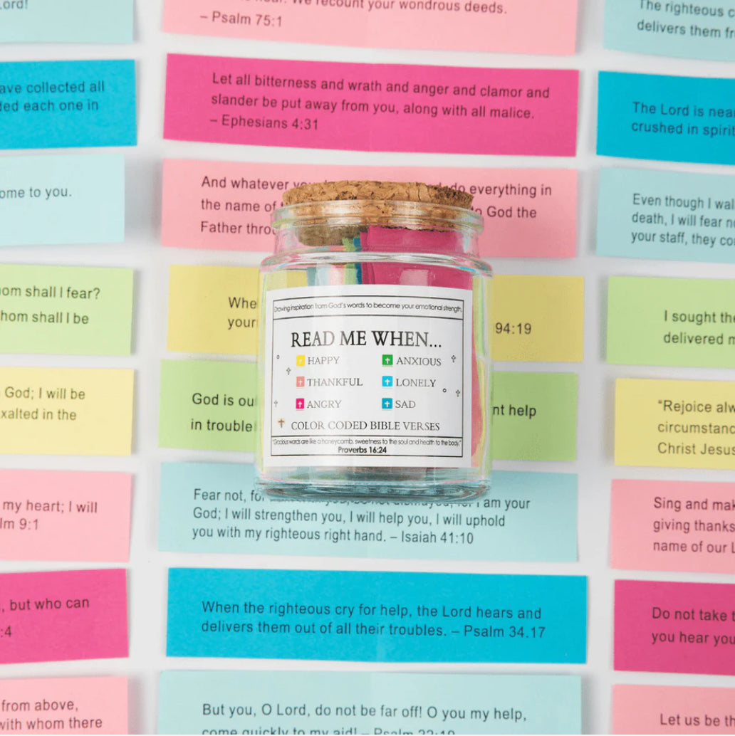 Bible Verse Jar™ – The Gift of Faith, Hope & Encouragement They’ll Remember Forever