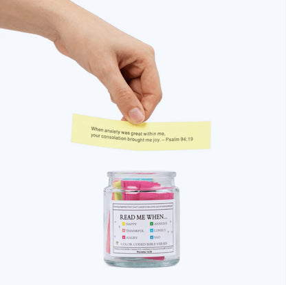 Bible Verse Jar™ – The Gift of Faith, Hope & Encouragement They’ll Remember Forever