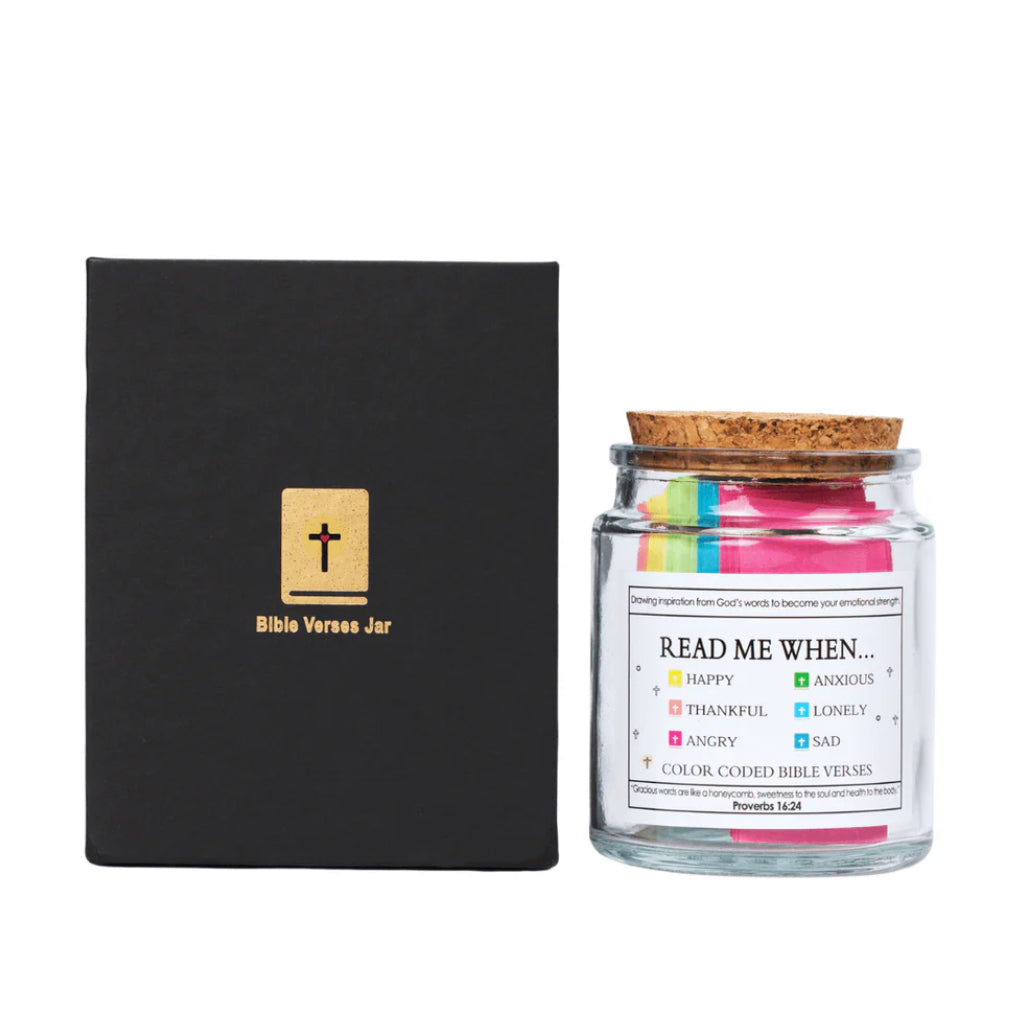 Bible Verse Jar™ – The Gift of Faith, Hope & Encouragement They’ll Remember Forever