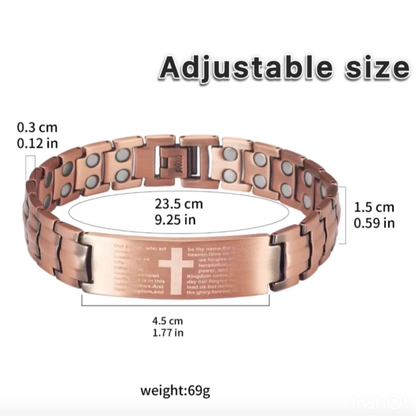 GNGL VitalCopper™ Faith Bracelet – Pain Relief & Balance
